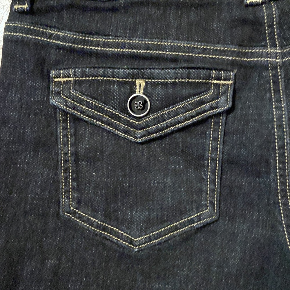 WHBM Blanc Black Crop Leg Jean - Picture 11 of 12